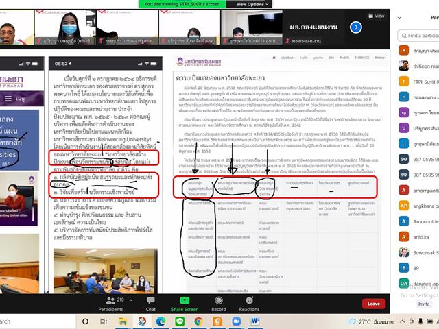 คณะศิลปศาสตร์เข้าร่วมการอบรมหลักสูตร TQA Executive Concept for Performance Excellence