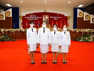 มหาวิทยาลัยพะเยา เข้าร่วมพิธีเจริญพระพุทธมนต์และพิธีลงนามถวายพระพร