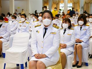 มหาวิทยาลัยพะเยา เข้าร่วมพิธีเจริญพระพุทธมนต์และพิธีลงนามถวายพระพร