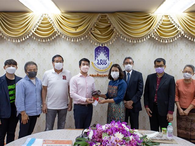 คณะศิลปศาสตร์ ให้การต้อนรับคณะศึกษาดูงานจากโรงพยาบาลเชียงใหม่ ฮอสพิทอล