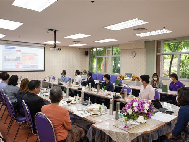 คณะศิลปศาสตร์ ให้การต้อนรับคณะศึกษาดูงานจากโรงพยาบาลเชียงใหม่ ฮอสพิทอล