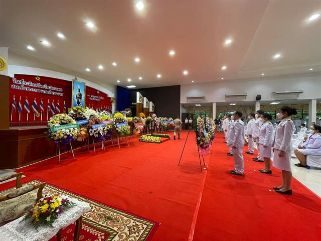 ร่วมพิธีวางมาลาถวายราชสักการะสมเด็จพระนารายณ์มหาราช