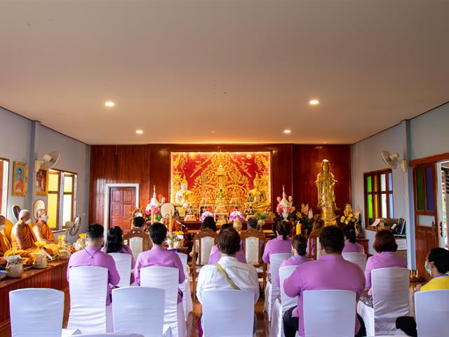คณะศิลปศาสตร์จัดโครงการถวายเทียนส่องธรรม เนื่องในโอกาสวันอาสาฬหบูชาและวันเข้าพรรษา ๒๕๖๕