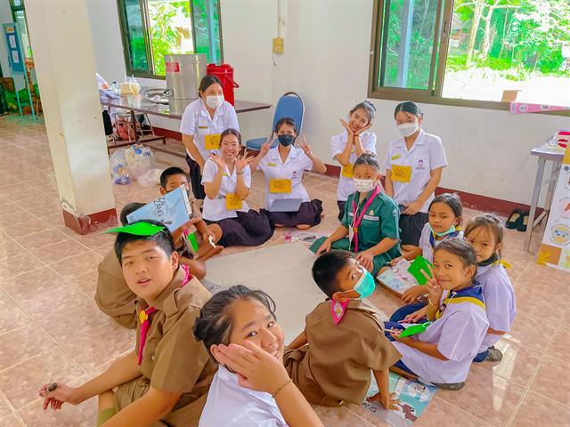 สาขาวิชาอนามัยชุมชน คณะสาธารณสุขศาสตร์ จัดโครงการส่งเสริมสุขอนามัยในโรงเรียน ปี 2565
