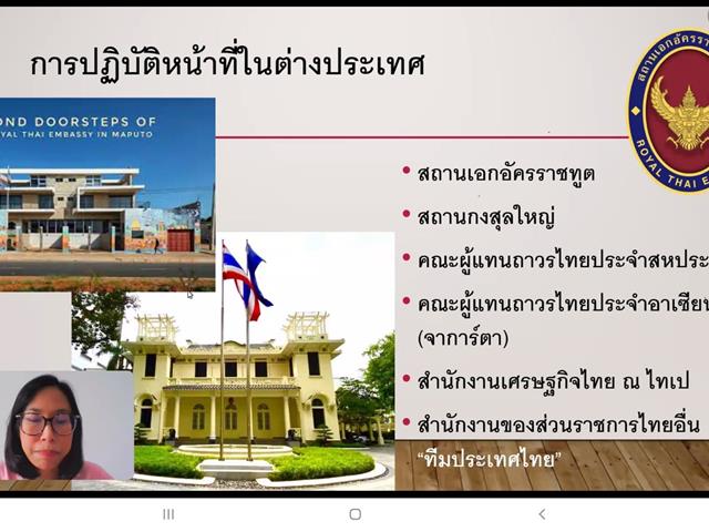 คณะนิติศาสตร์ได้จัดการบรรยายพิเศษ "กฎหมายทางการทูตและเส้นทางสู่การเป็นนักการทูต" ในวันที่ 27 สิงหาคม 2565 เวลา 10.00 - 12.00 น.  โดยได้รับเกียรติจาก นางสาวธรรมจิตร ฐิติมนตรี นักการทูตชำนาญการ กรมเศรษฐกิจระหว่างประเทศ กระทรวงการต่างประเทศ มาเป็นวิทยากรพิเศษบรรยายความรู้ 