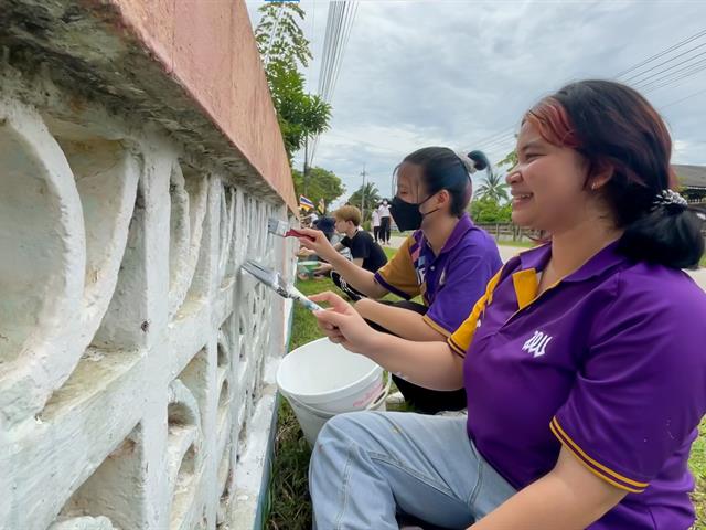 คณะศิลปศาสตร์ จัดโครงการ ศิลป์ฯ อาสา คนทำดี
