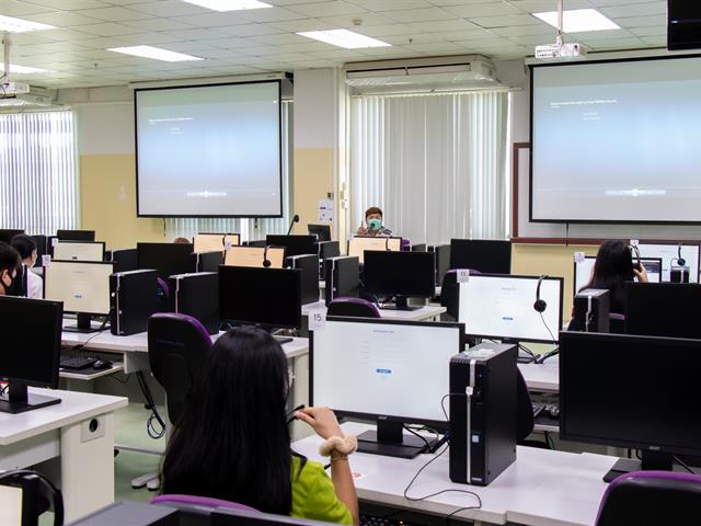 ศูนย์ภาษาคณะศิลปศาสตร์ จัดทดสอบวัดระดับความรู้ภาษาอังกฤษ ประจำเดือนตุลาคม 2565