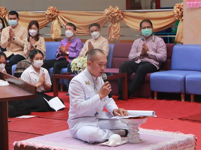 คณะสาธารณสุขศาสตร์ หลักสูตรการแพทย์แผนไทยประยุกต์ จัดพิธีไหว้ครูแผนไทย บรมครูชีวกโกมารภัจจ์