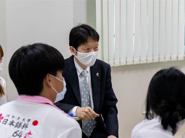 คณะศิลปศาสตร์ให้การต้อนรับกงสุลใหญ่ สถานกงสุลใหญ่ญี่ปุ่น ณ นครเชียงใหม่