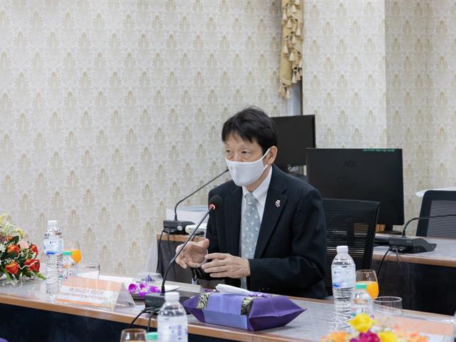 คณะศิลปศาสตร์ให้การต้อนรับกงสุลใหญ่ สถานกงสุลใหญ่ญี่ปุ่น ณ นครเชียงใหม่