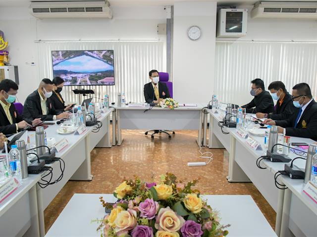 วิทยาลัยการศึกษา ต้อนรับคณะศึกษาดูงาน การจัดการศึกษาหลักสูตรควบระดับปริญญาตรี 2 ปริญญา จากมหาวิทยาลัยราชภัฏชัยภูมิ