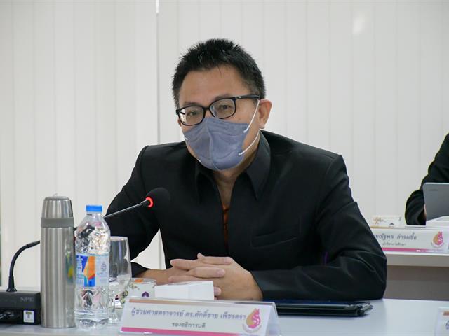 วิทยาลัยการศึกษา ต้อนรับคณะศึกษาดูงาน การจัดการศึกษาหลักสูตรควบระดับปริญญาตรี 2 ปริญญา จากมหาวิทยาลัยราชภัฏชัยภูมิ