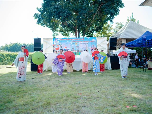 คณะศิลปศาสตร์จัดโครงการเทศกาลวัฒนธรรมนานาชาติ (International Festival) ประจำปี 2565