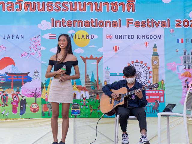 คณะศิลปศาสตร์จัดโครงการเทศกาลวัฒนธรรมนานาชาติ (International Festival) ประจำปี 2565