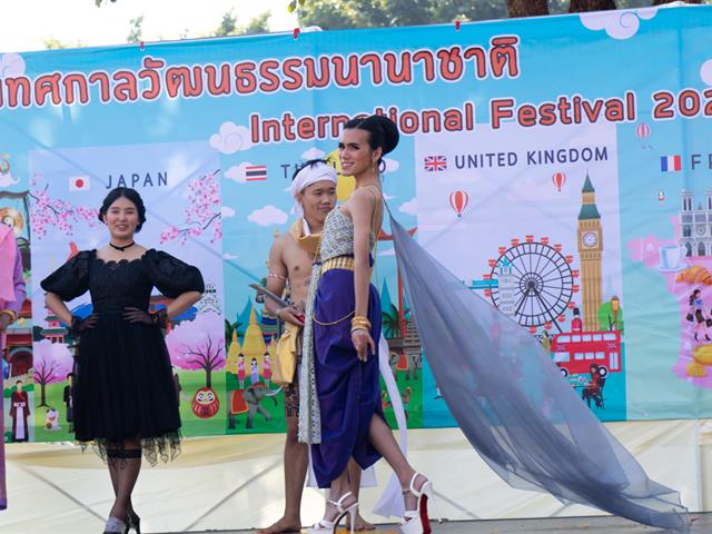 คณะศิลปศาสตร์จัดโครงการเทศกาลวัฒนธรรมนานาชาติ (International Festival) ประจำปี 2565
