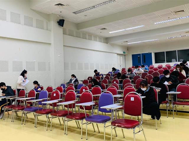 ศูนย์ภาษา คณะศิลปศาสตร์ จัดทดสอบวัดความรู้ภาษาอังกฤษ เพื่อประกอบสำเร็จการศึกษา สำหรับนิสิตรหัส 62 รอบเดือนธันวาคม 2565