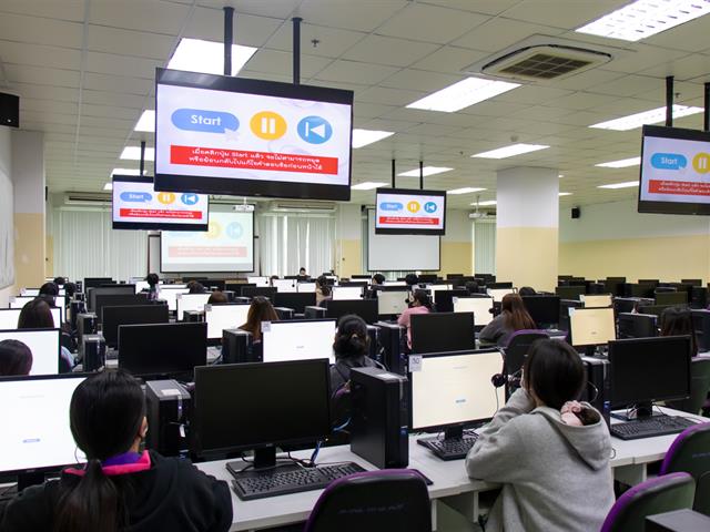 ศูนย์ภาษาคณะศิลปศาสตร์ จัดทดสอบวัดระดับความรู้ภาษาอังกฤษ ประจำเดือนธันวาคม 2565