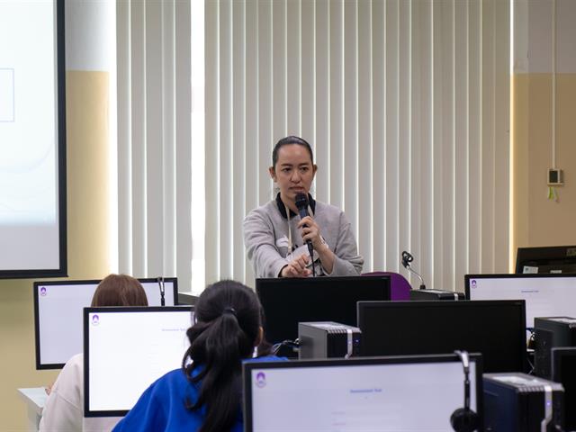 ศูนย์ภาษาคณะศิลปศาสตร์ จัดทดสอบวัดระดับความรู้ภาษาอังกฤษ ประจำเดือนธันวาคม 2565