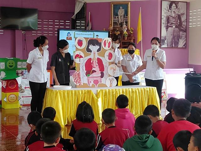      นิสิตคณะสาธารณสุขศาสตร์ มหาวิทยาลัยพะเยา บูรณาการเรียนการสอนภายใต้การใช้วิจัยเป็นฐาน