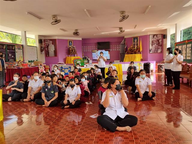      นิสิตคณะสาธารณสุขศาสตร์ มหาวิทยาลัยพะเยา บูรณาการเรียนการสอนภายใต้การใช้วิจัยเป็นฐาน