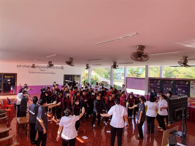      นิสิตคณะสาธารณสุขศาสตร์ มหาวิทยาลัยพะเยา บูรณาการเรียนการสอนภายใต้การใช้วิจัยเป็นฐาน