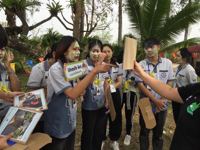 คณะสาธารณสุขศาสตร์ โครงการเสริมสร้างประสบการณ์และฝึกสุขศาสตร์อุตสาหกรรมภาคเหนือตอนบน ร่วมกับชมรมเจ้าหน้าที่ความปลอดภัยในการทำงานจังหวัดลำพูน