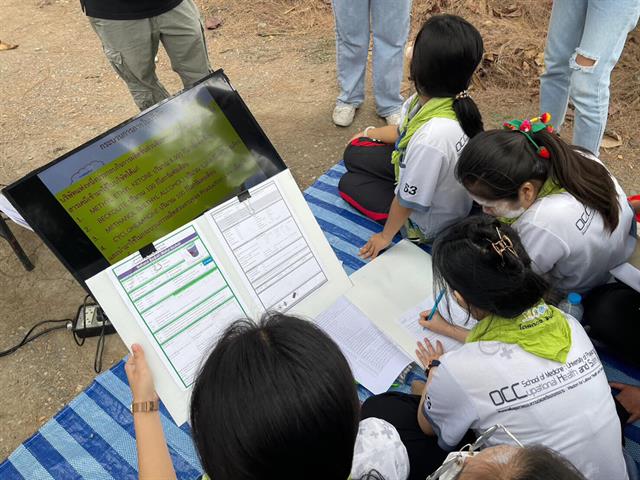 คณะสาธารณสุขศาสตร์ โครงการเสริมสร้างประสบการณ์และฝึกสุขศาสตร์อุตสาหกรรมภาคเหนือตอนบน ร่วมกับชมรมเจ้าหน้าที่ความปลอดภัยในการทำงานจังหวัดลำพูน