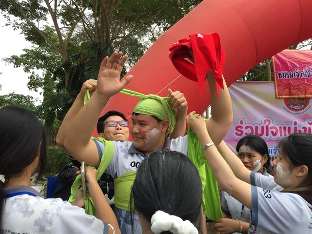 คณะสาธารณสุขศาสตร์ โครงการเสริมสร้างประสบการณ์และฝึกสุขศาสตร์อุตสาหกรรมภาคเหนือตอนบน ร่วมกับชมรมเจ้าหน้าที่ความปลอดภัยในการทำงานจังหวัดลำพูน