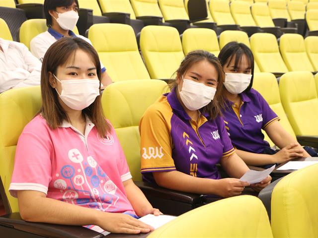 คณะสาธารณสุขศาสตร์ ดำเนินกิจกรรมเสียงสะท้อนนิสิตคณะสาธารณสุขศาสตร์ ประจำปีการศึกษา 2565 ณ ห้อง UB 001 (อาคาร 99 ปี พระอุบาลีคุณูปมาจารย์)