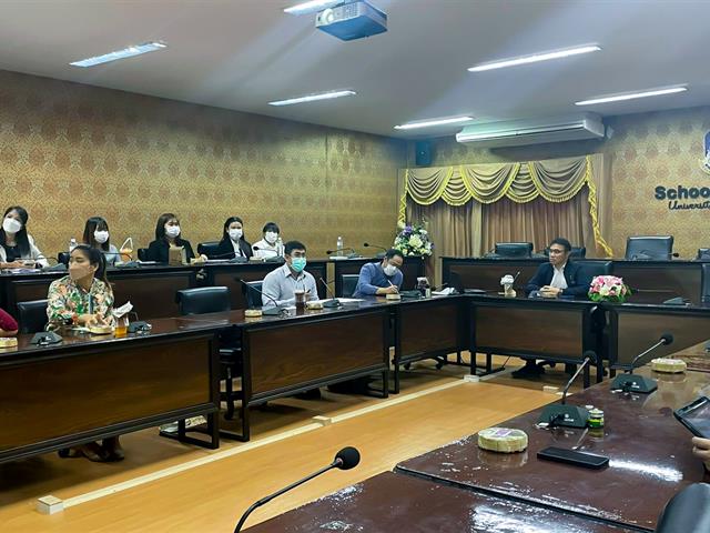 รองคณบดีฝ่ายคุณภาพนิสิต คณะศิลปศาสตร์ ร่วมบรรยายในโครงการ พัฒนาระบบอาจารย์ที่ปรึกษาและกิจกรรมแลกเปลี่ยนเรียนรู้ คณะนิติศาสตร์