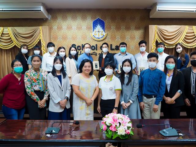 รองคณบดีฝ่ายคุณภาพนิสิต คณะศิลปศาสตร์ ร่วมบรรยายในโครงการ พัฒนาระบบอาจารย์ที่ปรึกษาและกิจกรรมแลกเปลี่ยนเรียนรู้ คณะนิติศาสตร์