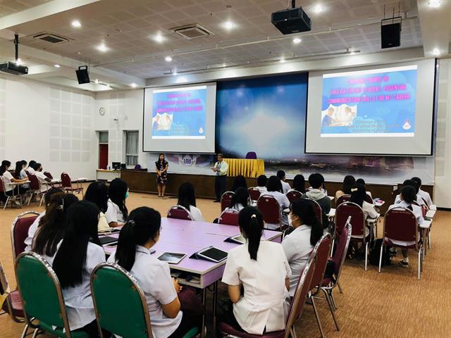 สาขาวิชาเทคนิคการแพทย์ คณะสหเวชศาสตร์ จัดโครงการอบรมเชิงปฏิบัติการให้แก่นิสิตชั้นปีที่ 4 ที่กำลังจะสำเร็จการศึกษา 