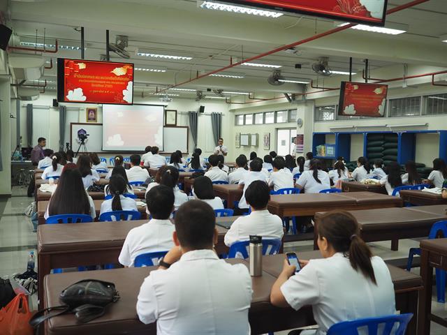 คณะสหเวชศาสตร์ มหาวิทยาลัยพะเยา จัดโครงการปัจฉิมนิเทศและแนะแนวอาชีพว่าที่บัณฑิตแก่นิสิตสาขาวิชาเทคนิคการแพทย์ ประจำปีการศึกษา 2565 