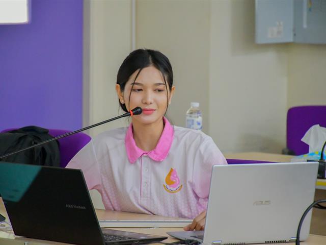 วิทยาลัยการศึกษา ดำเนินโครงการปฏิบัติการสอน สาขาวิชาหลักสูตรและการสอน กิจกรรมที่ 2 ปัจฉิมนิเทศ แสดงผลงานนิสิตฝึกประสบการณ์วิชาชีพระหว่างเรียน
