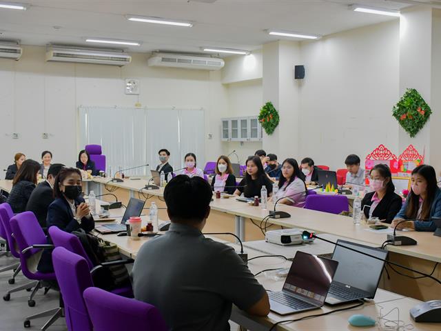 วิทยาลัยการศึกษา ดำเนินโครงการปฏิบัติการสอน สาขาวิชาหลักสูตรและการสอน กิจกรรมที่ 2 ปัจฉิมนิเทศ แสดงผลงานนิสิตฝึกประสบการณ์วิชาชีพระหว่างเรียน