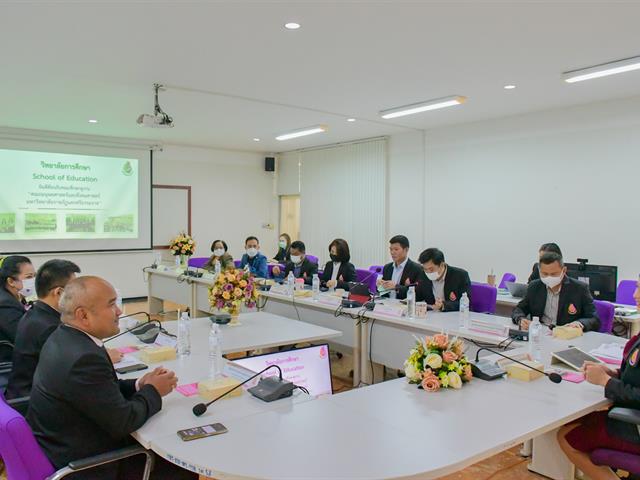 วิทยาลัยการศึกษา และคณะสถาปัตยกรรมศาสตร์และศิลปกรรมศาสตร์ ต้อนรับคณะศึกษาดูงาน จากคณะมนุษยศาสตร์และสังคมศาสตร์ มหาวิทยาลัยราชภัฏนครศรีธรรมราช