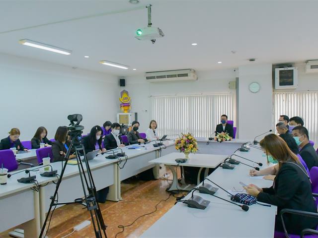 วิทยาลัยการศึกษา ดำเนินกิจกรรมการส่งเสริมธรรมาภิบาลและจริยธรรมในการปฏิบัติงาน ของบุคลากรวิทยาลัยการศึกษา