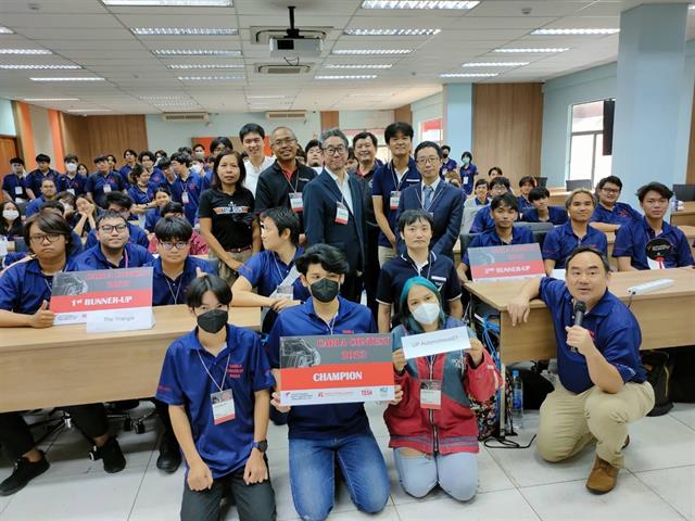 นิสิตวิศวกรรมไฟฟ้าคว้ารางวัลชนะเลิศ CARLA Contest 2023