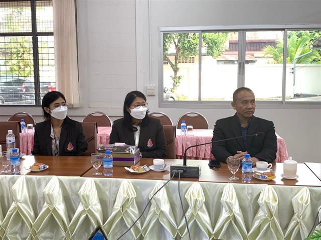 วิทยาลัยการศึกษา ดำเนินกิจกรรมเข้านิเทศและติดตามผลการฝึกปฏิบัติการวิชาชีพบริหารการศึกษา  ในหน่วยงานทางการศึกษา ณ สำนักงานเขตพื้นที่การศึกษามัธยมศึกษาพะเยา