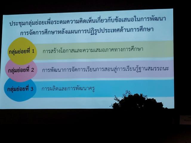 วิทยาลัยการศึกษา เข้าร่วมการประชุมรับฟังความคิดเห็นสภาวการณ์การศึกษาไทย ปี 2566 ครั้งที่ 1 ภาคเหนือ จังหวัดน่าน