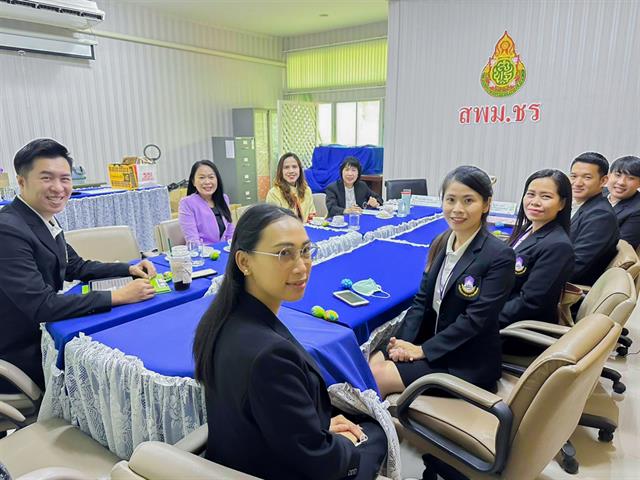 วิทยาลัยการศึกษา ดำเนินกิจกรรมเข้านิเทศและติดตามผลการฝึกปฏิบัติการวิชาชีพบริหารการศึกษา ในหน่วยงานทางการศึกษา 