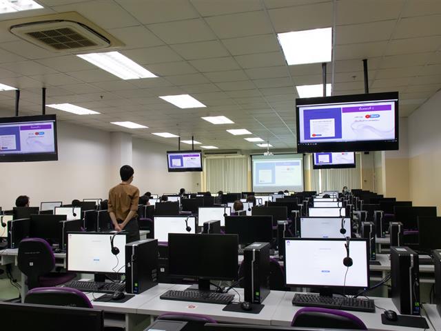 ศูนย์ภาษา คณะศิลปศาสตร์ จัดทดสอบวัดระดับความรู้ภาษาอังกฤษ ประจำเดือนมีนาคม 2566