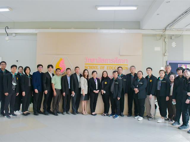 วิทยาลัยการศึกษา ต้อนรับคณะศึกษาดูงาน จากภาควิชาคอมพิวเตอร์ศึกษา คณะครุศาสตร์อุตสาหกรรม มหาวิทยาลัยเทคโนโลยีพระจอมเกล้าพระนครเหนือ