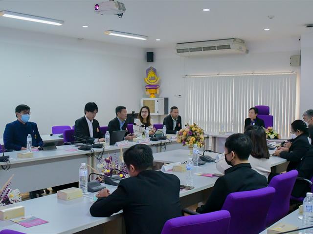 วิทยาลัยการศึกษา ต้อนรับคณะศึกษาดูงาน จากภาควิชาคอมพิวเตอร์ศึกษา คณะครุศาสตร์อุตสาหกรรม มหาวิทยาลัยเทคโนโลยีพระจอมเกล้าพระนครเหนือ