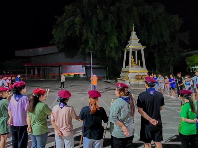 วิทยาลัยการศึกษา ติดตามการเข้าร่วมฝึกอบรมผู้กำกับลูกเสือ ณ ค่ายลูกเสือโรงเรียนแม่ใจวิทยาคม