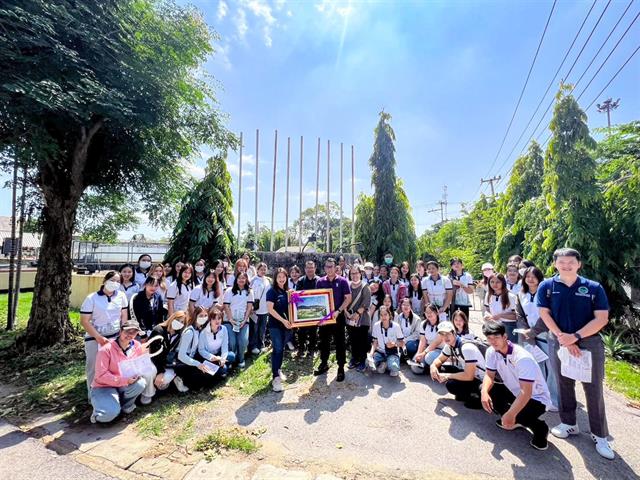 หลักสูตรวิทยาศาสตรบัณฑิต สาขาวิชาอนามัยสิ่งแวดล้อม ศึกษาดูงานการจัดการสิ่งแวดล้อม