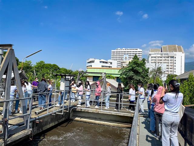 หลักสูตรวิทยาศาสตรบัณฑิต สาขาวิชาอนามัยสิ่งแวดล้อม ศึกษาดูงานการจัดการสิ่งแวดล้อม