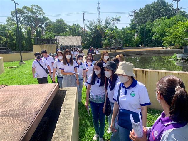 หลักสูตรวิทยาศาสตรบัณฑิต สาขาวิชาอนามัยสิ่งแวดล้อม ศึกษาดูงานการจัดการสิ่งแวดล้อม