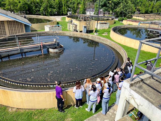 หลักสูตรวิทยาศาสตรบัณฑิต สาขาวิชาอนามัยสิ่งแวดล้อม ศึกษาดูงานการจัดการสิ่งแวดล้อม