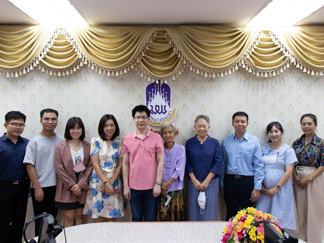 คณะศิลปศาสตร์จัดกิจกรรมการรายงานความก้าวหน้างานวิจัยของนิสิตหลักสูตร ศศ.ม. (ภาษาไทย) ปีการศึกษา ๒๕๖๕